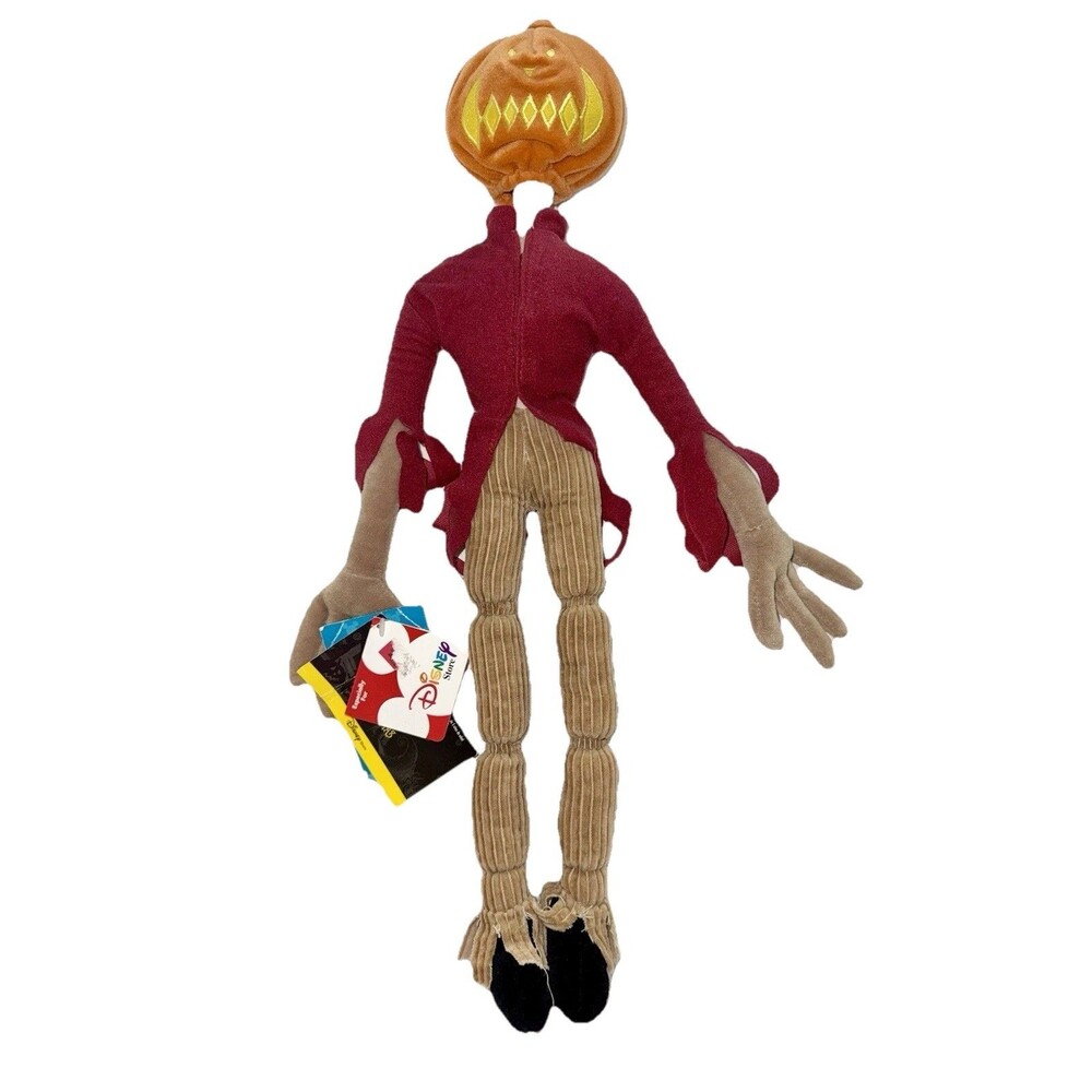 Nightmare Before Christmas Pumpkin King 19” Jack Skellington Plush  W/ Tags